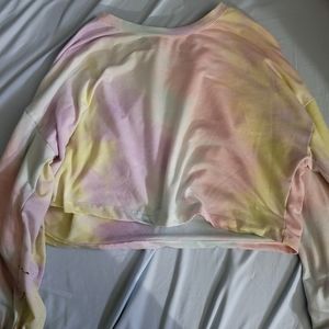 Tie dye crop top